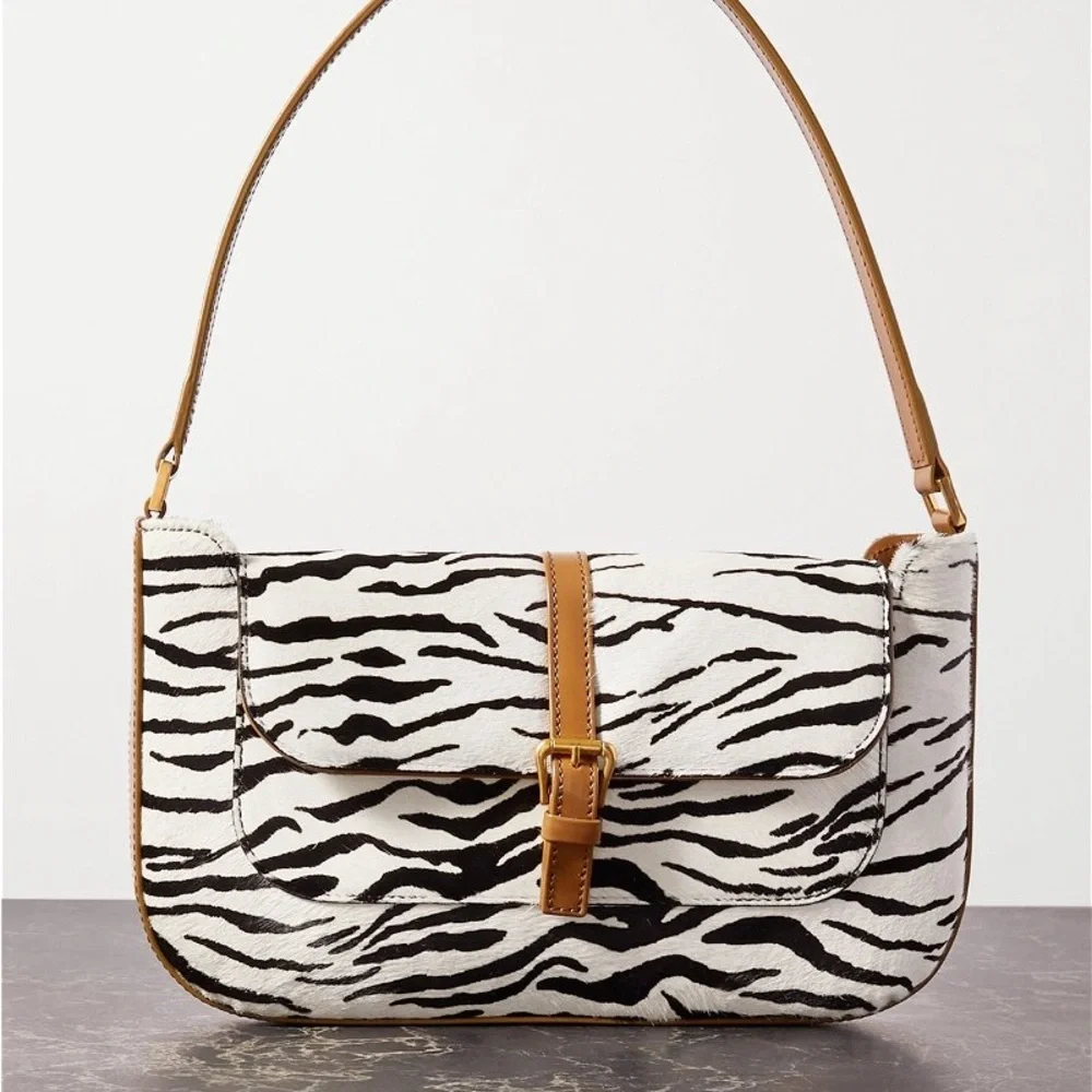 BY FAR Zebra Print Miranda Bag - Picture 10 of 10